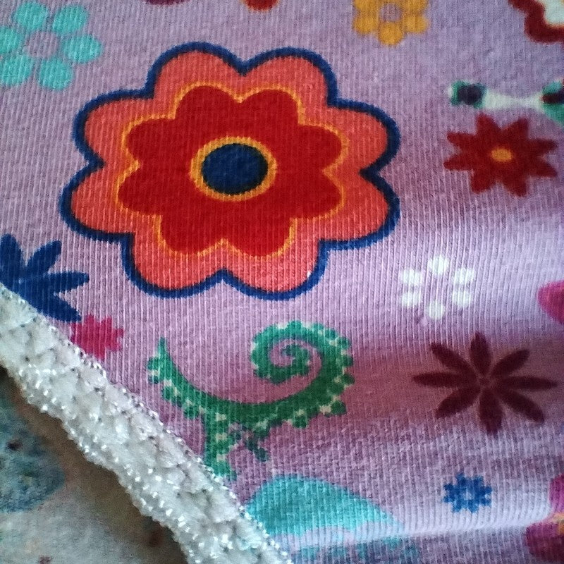 Culotte rigolote  Taille 34 - Fleurs et papillons