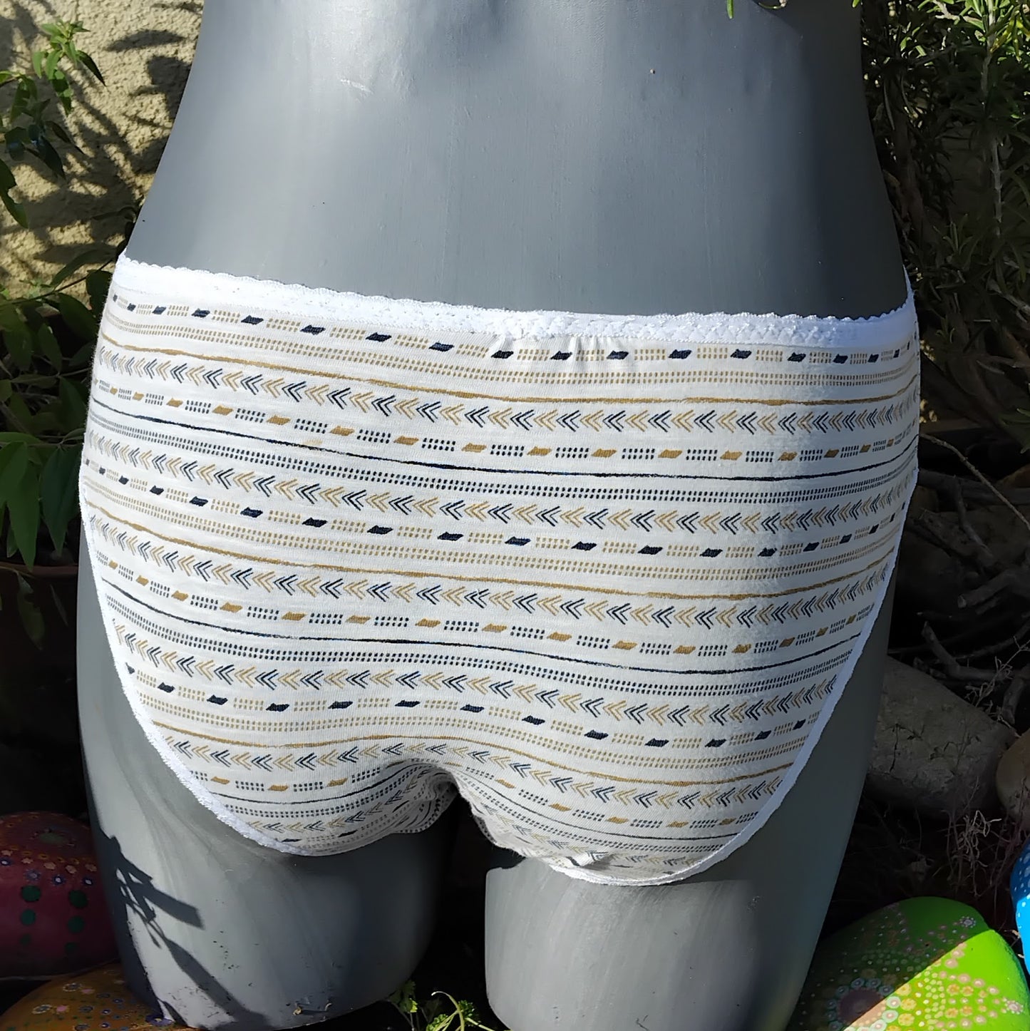 Culotte rigolote  Taille 36 - Rayures géométriques