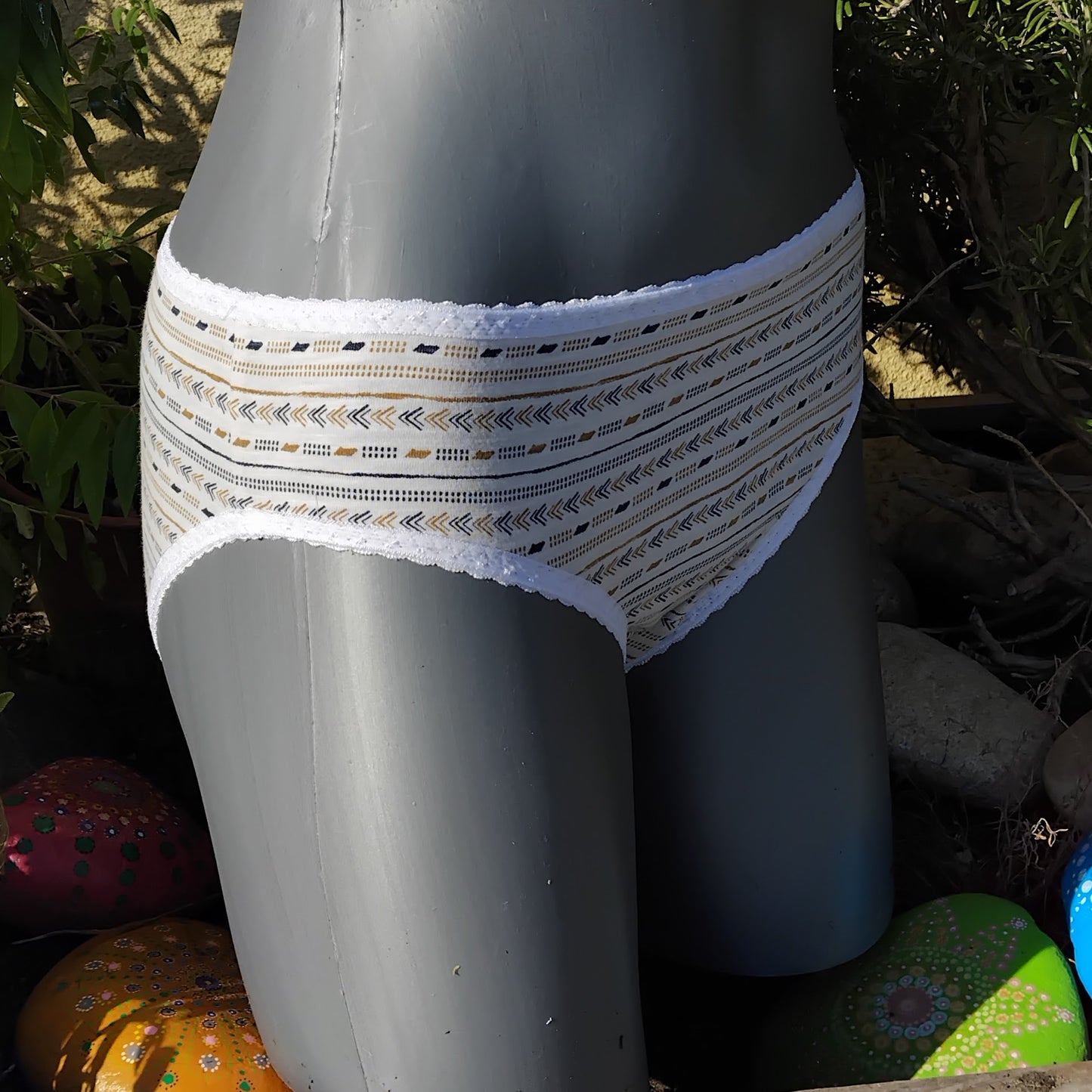 Culotte rigolote  Taille 36 - Rayures géométriques