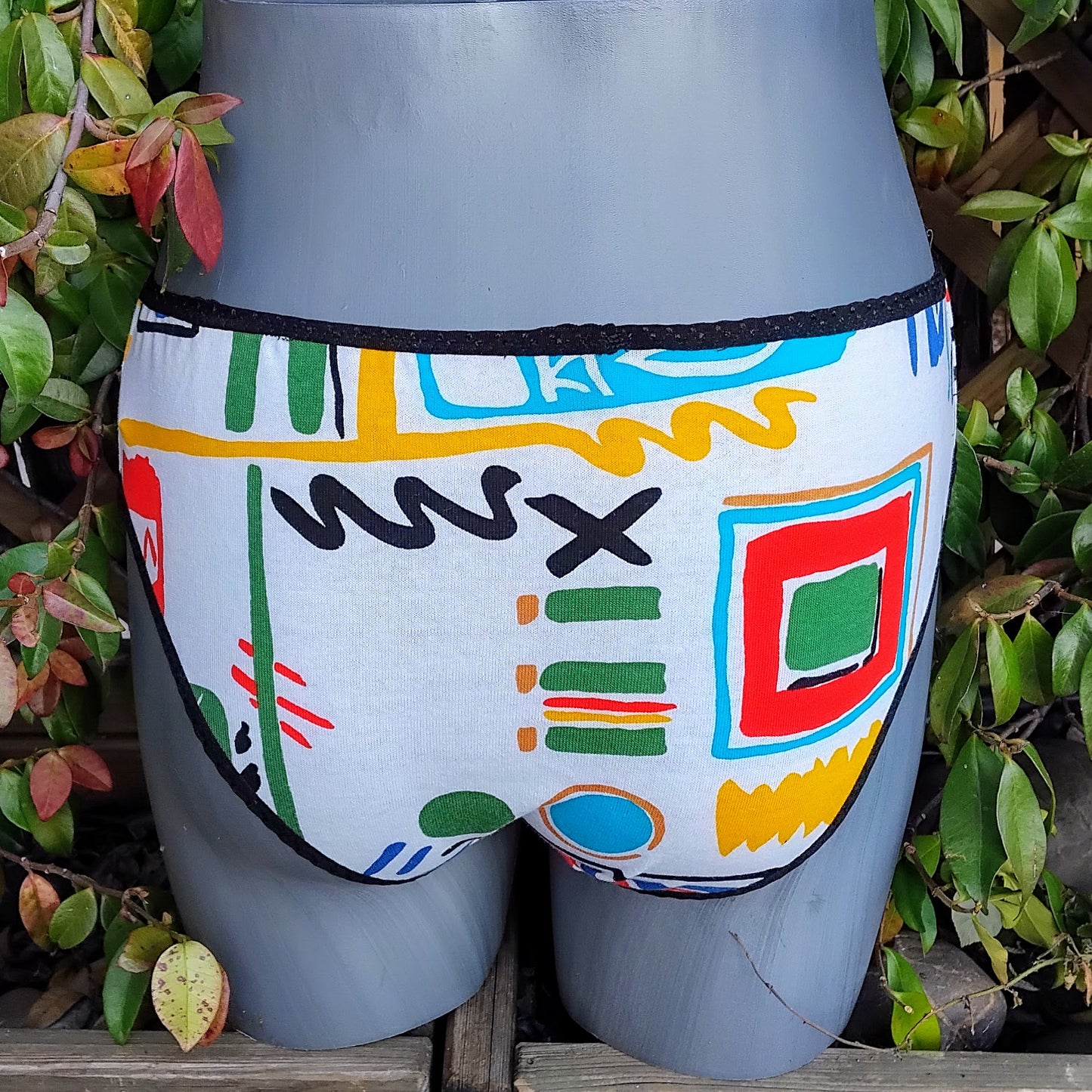 Culotte rigolote Taille 38 - Abstrait multicolore
