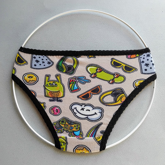 Petite culotte rigolote - Zoé l'exploratrice