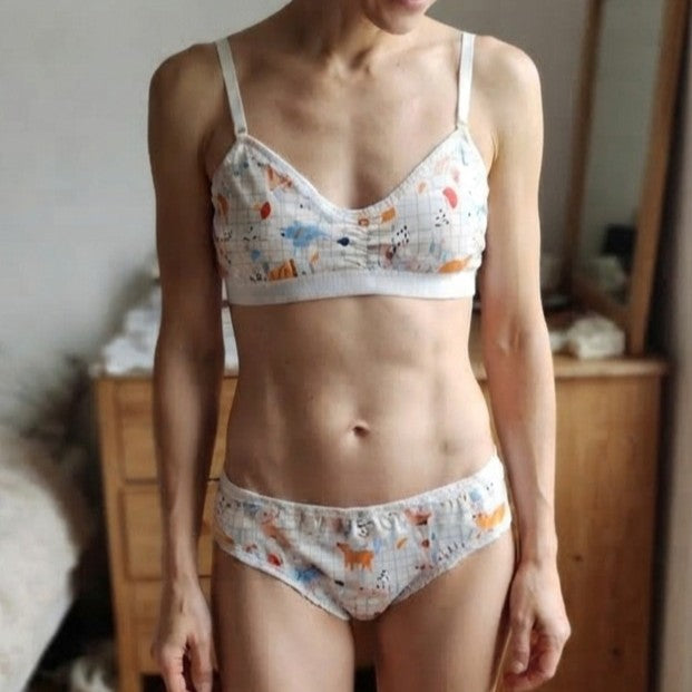 Ensemble Pas bouger ! — Brassière 2XS + Culotte 34