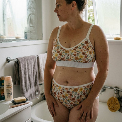 Ensemble Un air de septembre - Brassière 2XL + Culotte 46