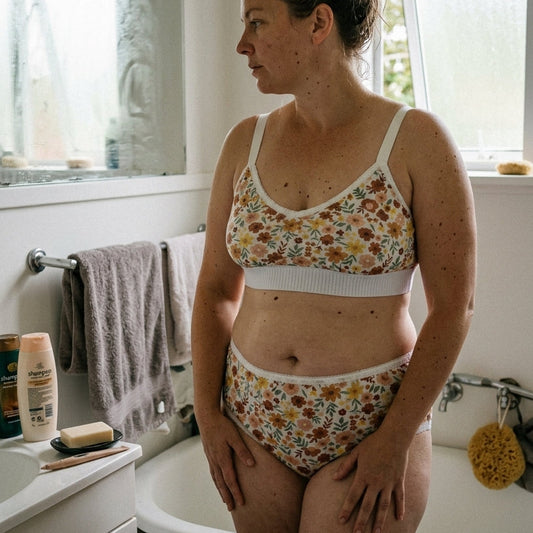 Ensemble Un air de septembre - Brassière 2XL + Culotte 46