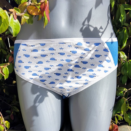 Culotte rigolote Taille 38 - Hérissons bleus