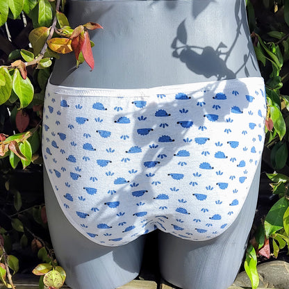 Culotte rigolote Taille 38 - Hérissons bleus
