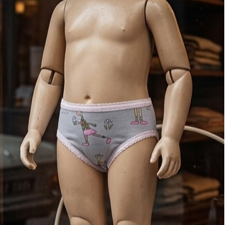 Petite culotte rigolote - Clara la vagabonde