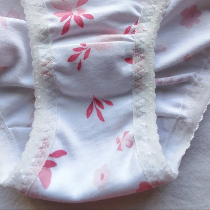 Ensemble À l'eau de rose — Brassière XL + Culotte 44