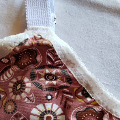 Brassière légère Taille 2XL – Rosace terracotta