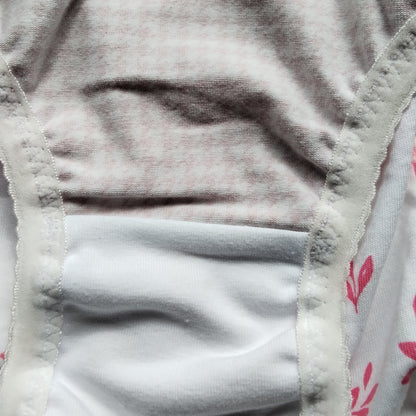 Ensemble À l'eau de rose - Brassière 2XL + Culotte 46