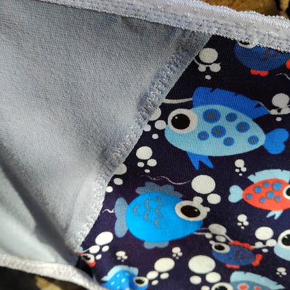 Culotte rigolote Taille 46 - Motif Poissons