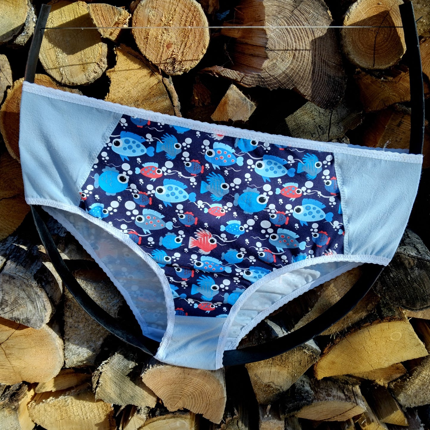 Culotte rigolote Taille 46 - Motif Poissons