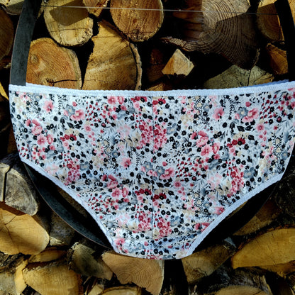 Culotte rigolote Taille 46 - Flamants rose sur fond gris