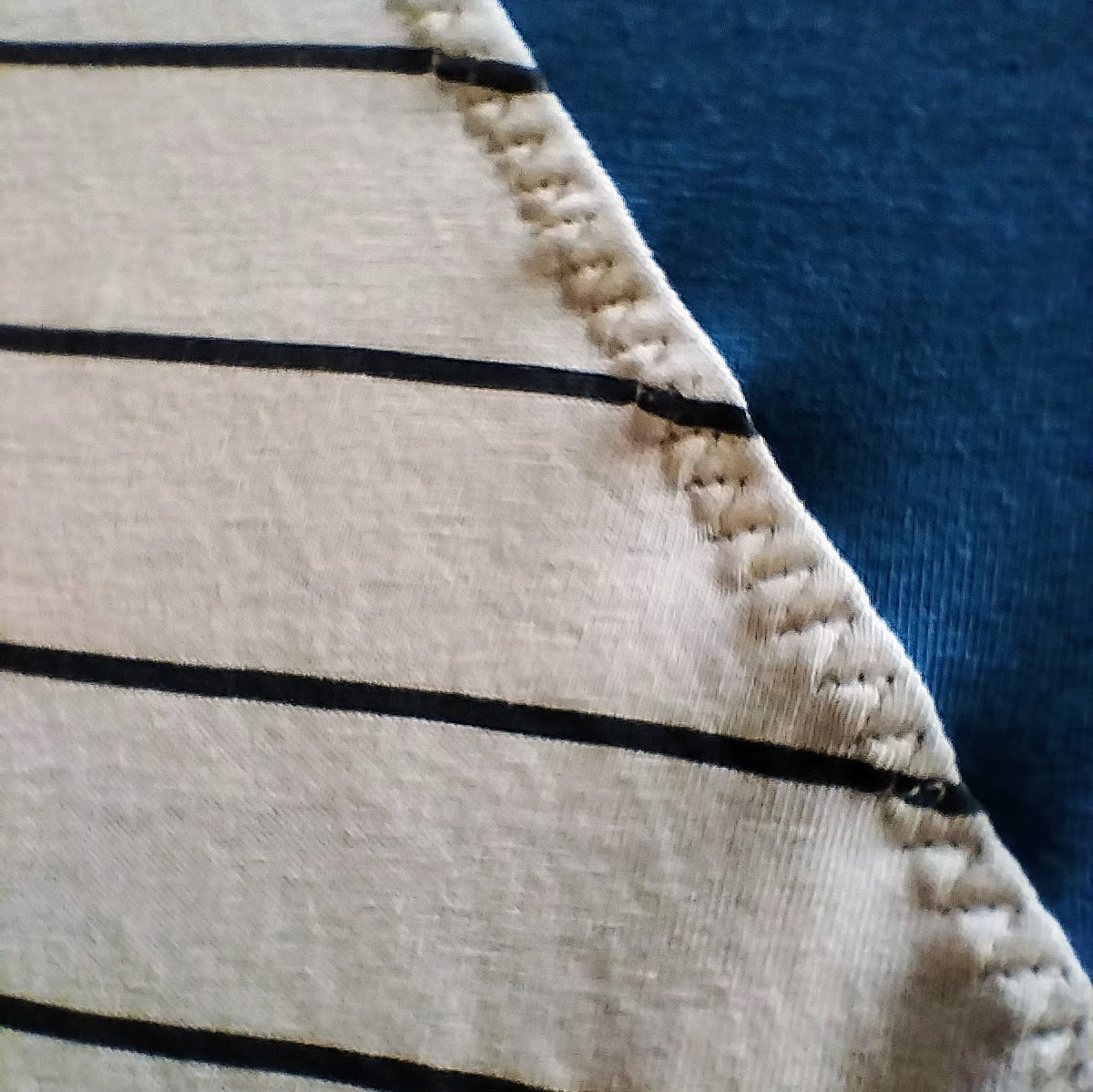 Culotte rigolote Taille 48 - Rayures bleues et bicyclettes