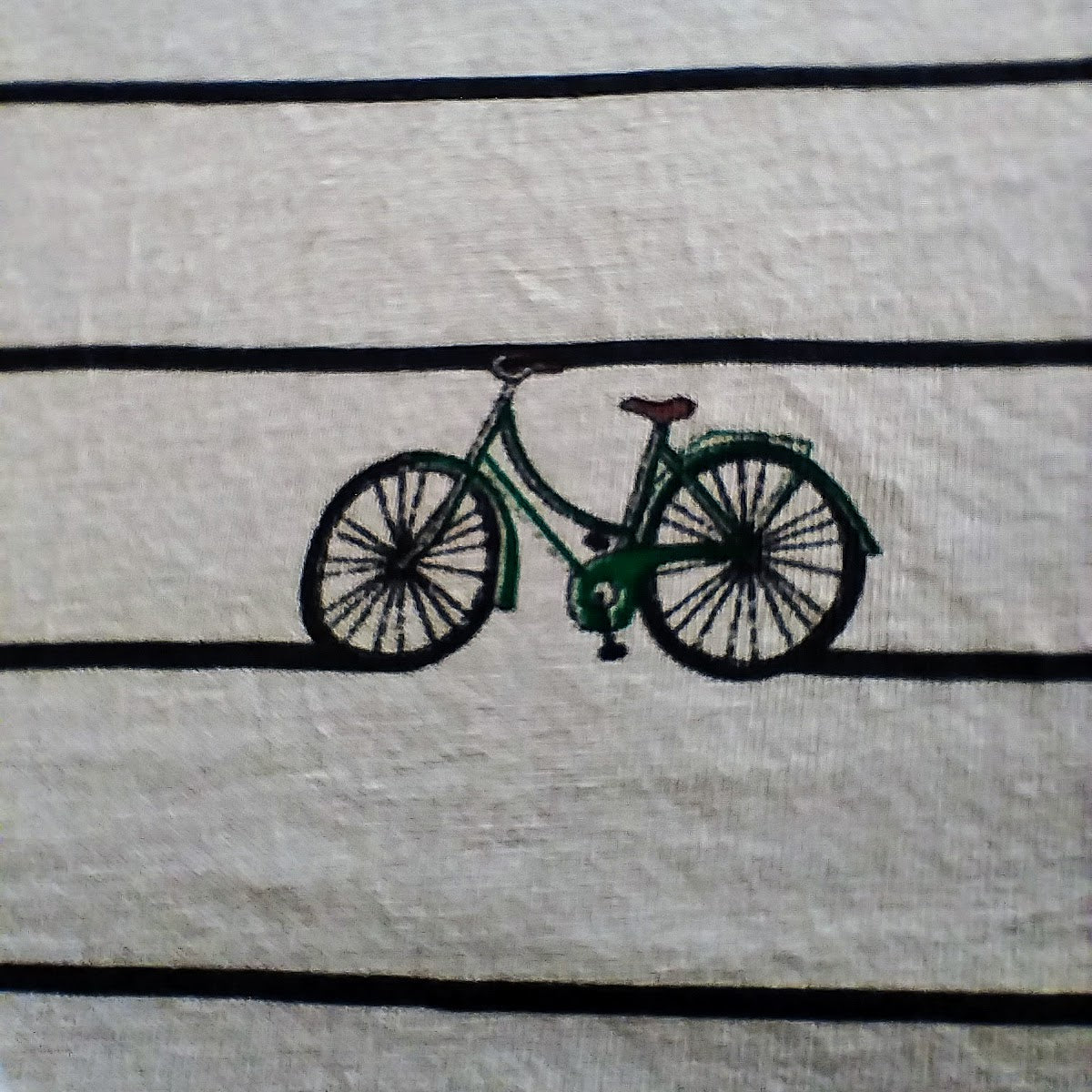 Culotte rigolote Taille 48 - Rayures bleues et bicyclettes