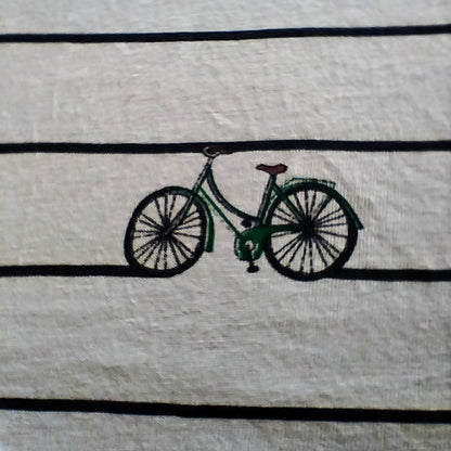 Culotte rigolote Taille 48 - Rayures bleues et bicyclettes