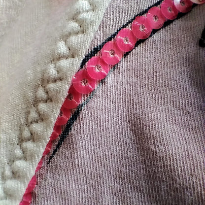 Culotte rigolote Taille 44 - Appareil photo et cœurs rose fluo