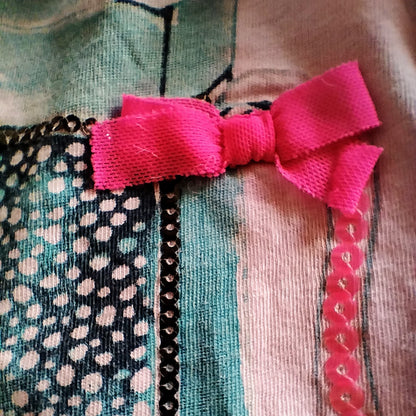 Culotte rigolote Taille 44 - Appareil photo et cœurs rose fluo