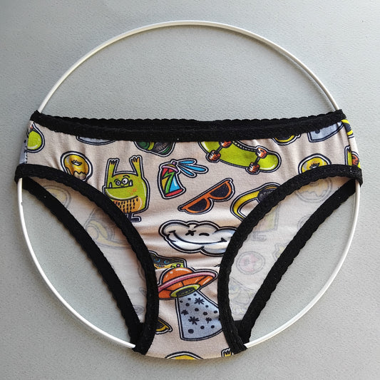 Petite culotte rigolote - Zoé l'exploratrice